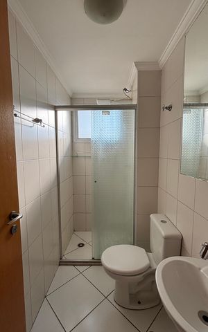 Apartamento à venda com 52m², 2 quartos e 1 vaga Apartamento à venda com 52m², 2 quartos e 1 vagaBanheiro