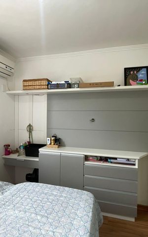 Casa de condomínio à venda com 105m², 2 quartos e 2 vagasQuarto
