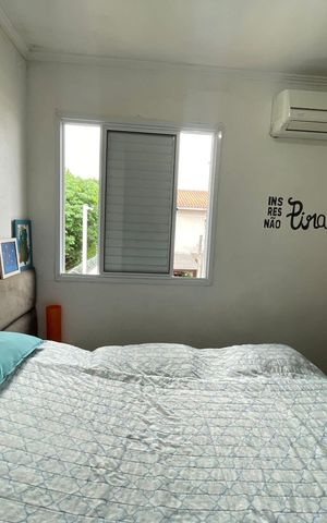 Casa de condomínio à venda com 105m², 2 quartos e 2 vagasQuarto