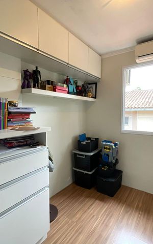 Casa de condomínio à venda com 105m², 2 quartos e 2 vagasQuarto 2