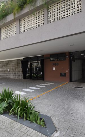 Studio para alugar com 38m², 1 quarto e sem vagaFachada do Prédio