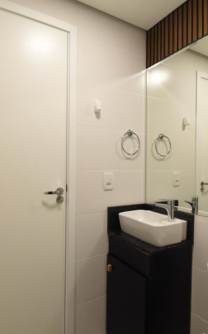 Studio para alugar com 38m², 1 quarto e sem vagaBanheiro