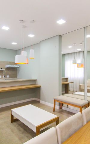 Apartamento à venda com 36m², 2 quartos e sem vaga Apartamento à venda com 36m², 2 quartos e sem vagaÁrea comum - Salão de festas