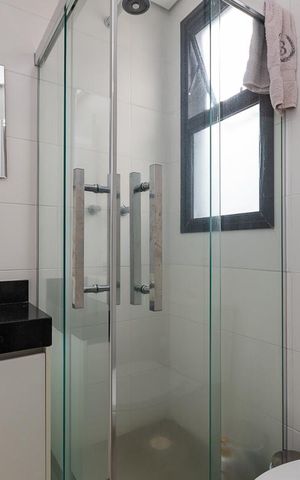 Casa de condomínio à venda com 154m², 2 quartos e 2 vagas Casa de condomínio à venda com 154m², 2 quartos e 2 vagasBanheiro da Suíte 2