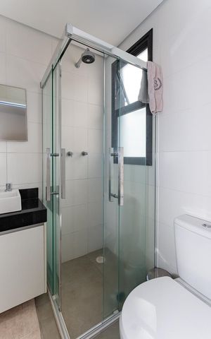 Casa de condomínio à venda com 154m², 2 quartos e 2 vagas Casa de condomínio à venda com 154m², 2 quartos e 2 vagasBanheiro da Suíte 2