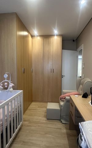 Apartamento à venda com 89m², 3 quartos e 2 vagas Apartamento à venda com 89m², 3 quartos e 2 vagasQuarto 2