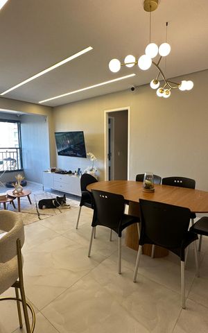 Apartamento à venda com 89m², 3 quartos e 2 vagas Apartamento à venda com 89m², 3 quartos e 2 vagasSala