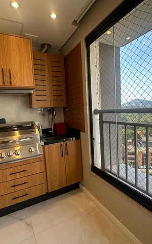 Apartamento à venda com 89m², 3 quartos e 2 vagas Apartamento à venda com 89m², 3 quartos e 2 vagasChurrasqueira