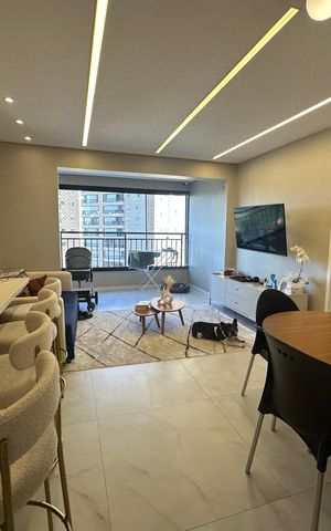 Apartamento à venda com 89m², 3 quartos e 2 vagas Apartamento à venda com 89m², 3 quartos e 2 vagasSala