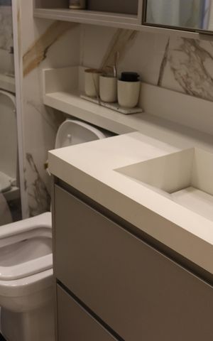 Apartamento à venda com 89m², 3 quartos e 2 vagas Apartamento à venda com 89m², 3 quartos e 2 vagasBanheiro da Suíte