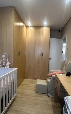 Apartamento à venda com 89m², 3 quartos e 2 vagas Apartamento à venda com 89m², 3 quartos e 2 vagasQuarto 2