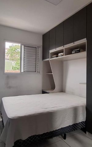 Casa de condomínio à venda com 80m², 3 quartos e 2 vagas Casa de condomínio à venda com 80m², 3 quartos e 2 vagasQuarto