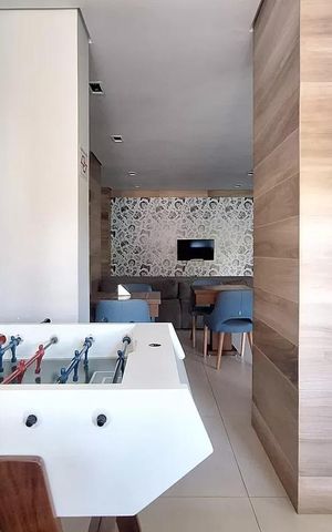 Apartamento à venda com 62m², 2 quartos e 2 vagas Apartamento à venda com 62m², 2 quartos e 2 vagasSalão de Jogos