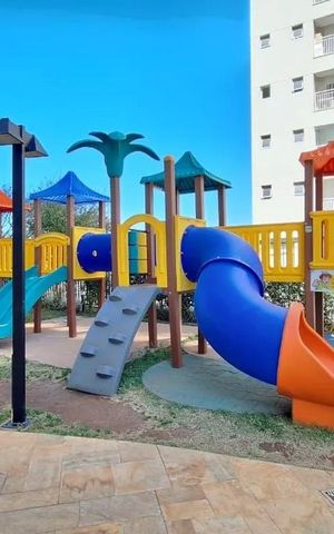 Apartamento à venda com 62m², 2 quartos e 2 vagas Apartamento à venda com 62m², 2 quartos e 2 vagasPlayground