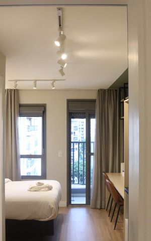 Studio à venda com 21m², 1 quarto e sem vagaQuarto