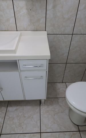 Casa à venda com 105m², 2 quartos e 1 vagaBanheiro suíte