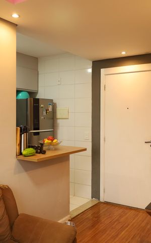 Apartamento à venda com 47m², 2 quartos e 1 vagaSala