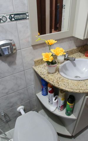 Casa à venda com 127m², 3 quartos e 2 vagasBanheiro Social 1