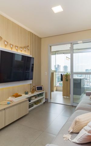 Apartamento à venda com 82m², 2 quartos e 2 vagas Apartamento à venda com 82m², 2 quartos e 2 vagasSala de Estar
