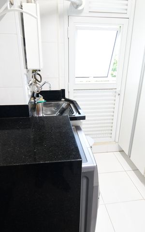 Apartamento à venda com 137m², 3 quartos e 2 vagasÁrea de Serviço