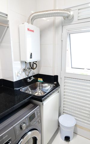 Apartamento à venda com 137m², 3 quartos e 2 vagasÁrea de Serviço