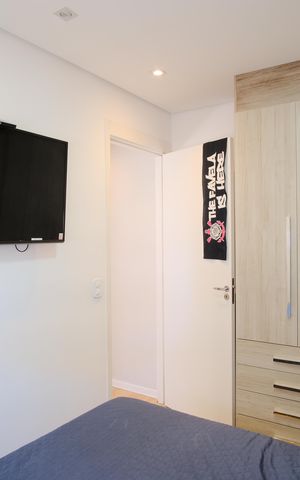 Apartamento à venda com 44m², 2 quartos e 1 vagaQuarto 1
