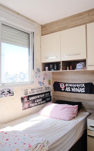 Apartamento à venda com 44m², 2 quartos e 1 vagaQuarto 2