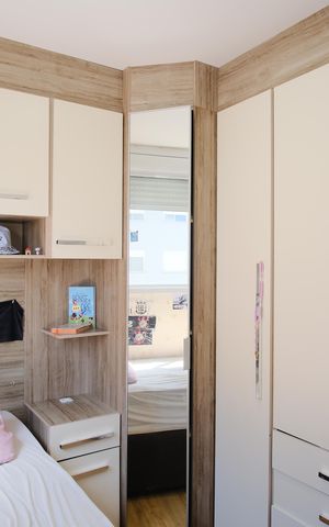Apartamento à venda com 44m², 2 quartos e 1 vagaQuarto 2