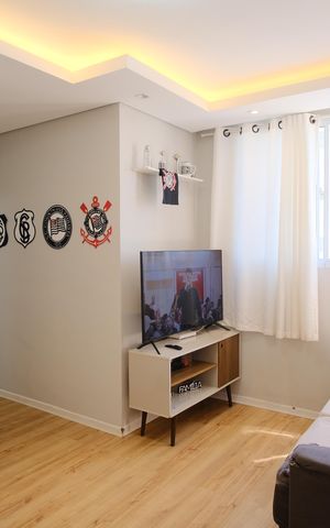 Apartamento à venda com 44m², 2 quartos e 1 vagaSala