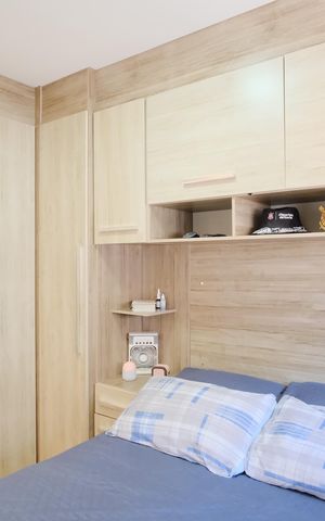 Apartamento à venda com 44m², 2 quartos e 1 vagaQuarto 1