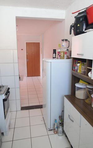 Apartamento à venda com 48m², 2 quartos e 1 vagaCozinha e Área de Serviço