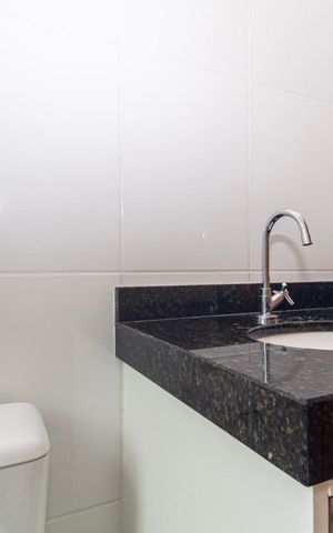 Apartamento à venda com 62m², 2 quartos e 2 vagas Apartamento à venda com 62m², 2 quartos e 2 vagasBanheiro 2