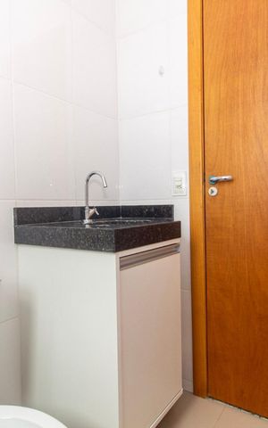 Apartamento à venda com 62m², 2 quartos e 2 vagas Apartamento à venda com 62m², 2 quartos e 2 vagasBanheiro 2