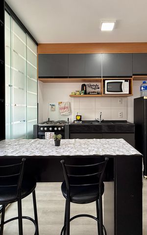 Apartamento à venda com 35m², 2 quartos e sem vagaCozinha 