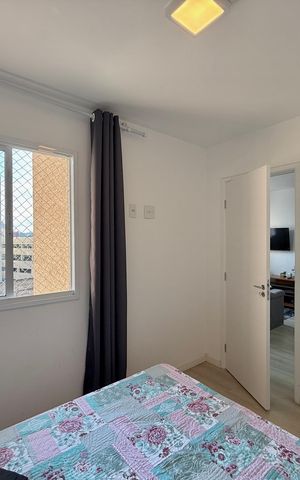 Apartamento à venda com 35m², 2 quartos e sem vagaQuarto 1