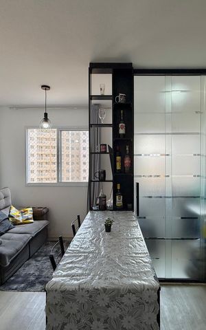 Apartamento à venda com 35m², 2 quartos e sem vagaSala