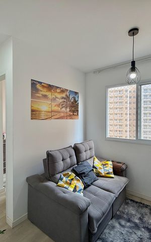 Apartamento à venda com 35m², 2 quartos e sem vagaSala