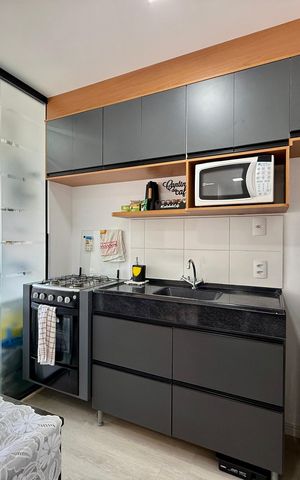 Apartamento à venda com 35m², 2 quartos e sem vagaCozinha 
