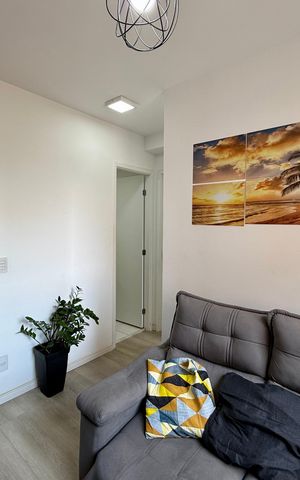 Apartamento à venda com 35m², 2 quartos e sem vagaSala