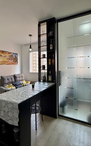 Apartamento à venda com 35m², 2 quartos e sem vagaCozinha 