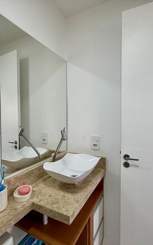 Apartamento à venda com 35m², 2 quartos e sem vagaBanheiro 