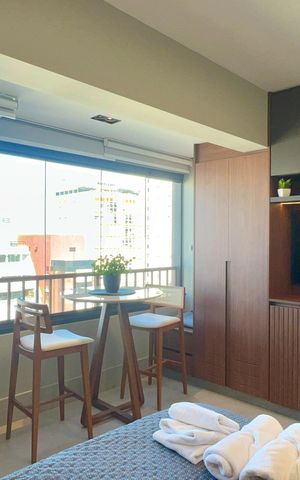 Apartamento à venda com 20m², 1 quarto e sem vaga Apartamento à venda com 20m², 1 quarto e sem vagaStudio