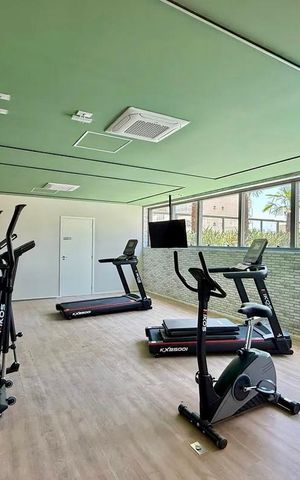 Studio à venda com 25m², 1 quarto e sem vaga Studio à venda com 25m², 1 quarto e sem vagaAcademia