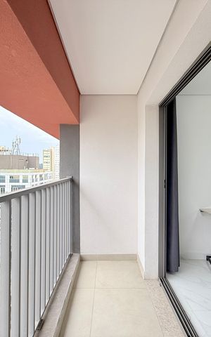 Studio à venda com 25m², 1 quarto e sem vaga Studio à venda com 25m², 1 quarto e sem vagaSacada do Studio