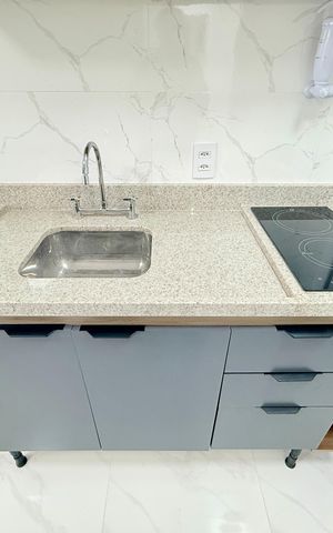 Studio à venda com 25m², 1 quarto e sem vaga Studio à venda com 25m², 1 quarto e sem vagaStudio