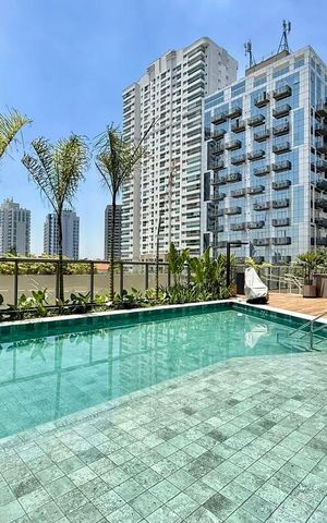 Studio à venda com 25m², 1 quarto e sem vaga Studio à venda com 25m², 1 quarto e sem vagaPiscina