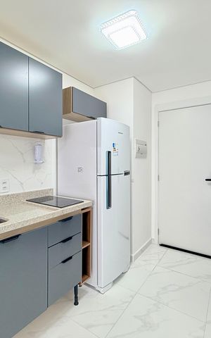 Studio à venda com 25m², 1 quarto e sem vaga Studio à venda com 25m², 1 quarto e sem vagaStudio