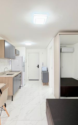 Studio à venda com 25m², 1 quarto e sem vaga Studio à venda com 25m², 1 quarto e sem vagaStudio