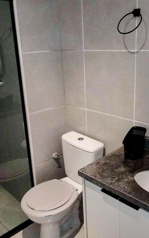 Apartamento à venda com 55m², 2 quartos e sem vaga Apartamento à venda com 55m², 2 quartos e sem vagaBanheiro