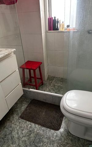 Apartamento à venda com 105m², 3 quartos e 2 vagasBanheiro do Quarto 2